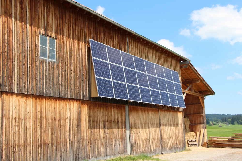 Photovoltaikanlage in Hopferau 7/2018