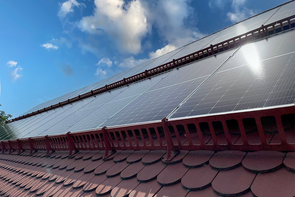 PV-Anlage im Gewerbe in Ronsberg 07/2023